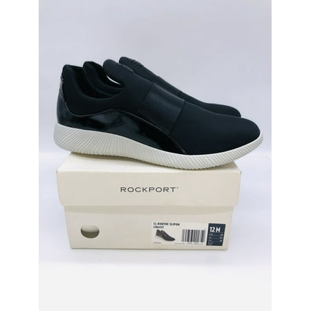 Rockport Women's City Lites Robyne Slip On Shoes Black US 12M / EUR 44