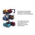 thumbnail image 3 of Set 1/64 Mini Alloy Truck Engineering RC Car Toys Model Set for Children Gift Home Decoration, 3 of 7