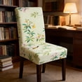 thumbnail image 4 of Patterned Elastic Chair Slipcovers for Dining Room - Spandex Blend Fabric Seat Protectors - Easy Install Washable Covers for Home and Commercial Use, 4 of 6