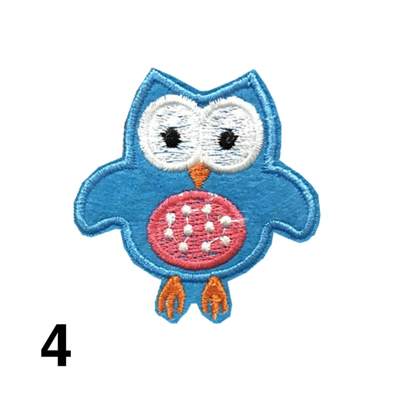 24pcs Owl Patch Clothing Embroidery Patch Sewing Patches Appliques for Clothes Sewing