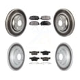 thumbnail image 1 of Transit Auto Front Rear Coated Disc Brake Rotors and Semi-Metallic Pads Kit for Car Honda Civic KGF-102016, 1 of 11