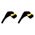 thumbnail image 4 of Toystoory Soporte de hombro Mangas de compresión Hombros universales Cubiertas envolventes Funda de soporte deportivo Accesorio protector Amarillo 2Conjunto, 4 of 6