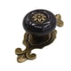 thumbnail image 1 of Perilla de Puerta de Cerámica Vintage Ormromra para Cajón Armario Muebles Negro Bronce, 1 of 3