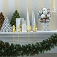 thumbnail image 3 of tredstone Noël Chaussette Cintre Atmosphères Thématiques Noël Cheminée Crochet Réutilisable Personnalisé Escalier Rack Placage Bas Titulaire Clip Or Bonhomme de Neige, 3 of 7