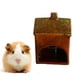 thumbnail image 3 of Hámster de cerámica de escondite- de arena para hámster- de polvo de chinchilla-Jaula de hábitat de de mascotas de animales Yinane casas de hámster, 3 of 8