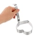 thumbnail image 3 of Juego de anillos para panqueques, 2 uds., anillo para huevos fritos de acero inoxidable, moldes para panqueques con forma de corazón y redondo para sándwich de desayuno, 3 of 5