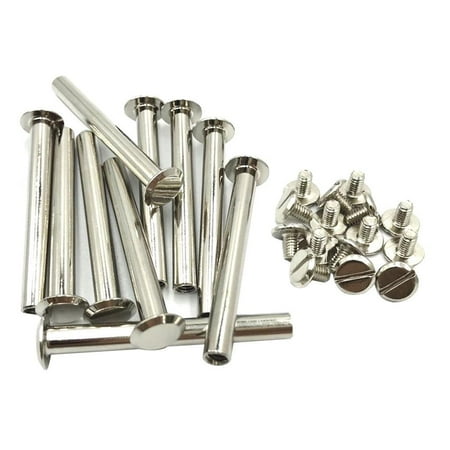 

10X Chicago Screw Binding Screws Posts Assortment Kit For Scrapbook Photo Albums