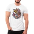 thumbnail image 1 of Playera Jaguar Con Plumas Animal Azteca Once  Playera manga corta, 1 of 3