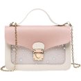 thumbnail image 1 of Bolso bandolera pequeño de unicornio, bolso de hombro para niñas, lindo bolso de mano, bolso de mensajero con cadena para adolescentes (bolso bandolera para rosa), 1 of 5