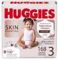 thumbnail image 1 of Huggies Skin Essentials Baby Diapers, Size 3 (16-28 lbs), 168 Count, 1 of 9