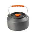 thumbnail image 1 of koolsoo Camping Kettle Tea Kettle Cooking Pot Tableware Utensils Light Teapot Coffee Pot 2.0L 17.5x9.5cm, 1 of 9