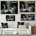 thumbnail image 4 of Designart "Monochrome Subaquatic Tranquility I" Coastal Coral Under Water Wall Art Prints, 4 of 7