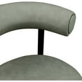 thumbnail image 5 of Meridian Furniture Bordeaux Green Vegan Leather Counter Stool (Set of 2), 5 of 10