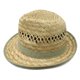thumbnail image 3 of Sombrero de paja para vacaciones de verano, playa y protección solar Sombrero de paja natural Sombrero de paja de verano, 3 of 5