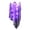 Purple_#A03, variant on Halloween Decorations Outdoor, 47" Hanging Ghost with LED Light, Halloween Window Decoration for Front Yard Patio Lawn Garden Party Decor Indoor Outside