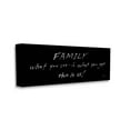thumbnail image 3 of Stupell Industries Family This Is Us Chalkboard Writing Style Phrase Graphic Art Gallery Wrapped Canvas Print Wall Art, Design by Cindy Jacobs, 3 of 5