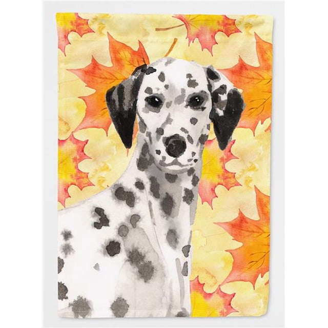 Carolines Treasures BB9520CHF Dalmatian Fall Flag Canvas House