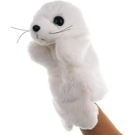 Plush Seal Puppets Stuffed Sea Animal Toys For Imaginative Dress Up