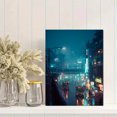 thumbnail image 2 of Qisvanset 12x16 Inch Fantasy Steampunk Train Canvas Print Wall Art, 2 of 5