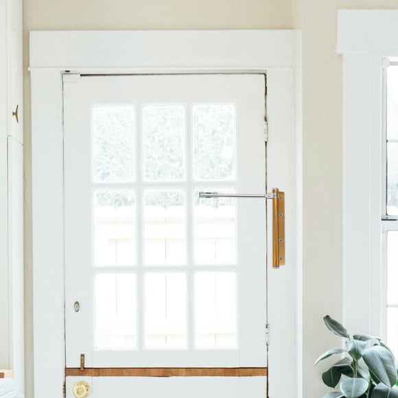 WHAMVOX Automático Para Puertas De Inoxidable Dorado Para Uso Residencial Seguro Y Duradero