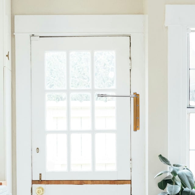 WHAMVOX Automático Para Puertas De Inoxidable Dorado Para Uso Residencial Seguro Y Duradero