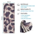 thumbnail image 2 of Pink and Purple Of Leopard Print Hot Yoga Mat Towel Non Slip for Hot Yoga - Quick-Drying Yoga Mat Cover with 4 Corner Pockets with Travel Bag - Hot Yoga Towel Non Slip 74"x26", 2 of 6