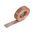 thumbnail image 1 of Cable de cinta plana arcoíris IDC 24P 1.27mm de paso 5 metros/16.4 pies de largo, 1 of 2