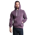 thumbnail image 5 of G-Style USA Men's Heavyweight Sweatshirt Fleece Pullover Hoodie MH13101 - Heather Purple- Medium, 5 of 6