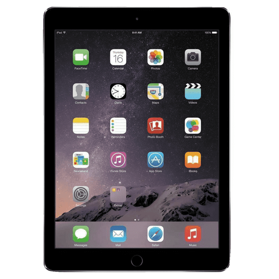 Pre-Owned Apple iPad Air 2 16GB Space Gray (Unlocked) Used B