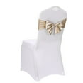 thumbnail image 4 of WMGHA Satin Chair Bow Sash Red Elegant Ribbon Tie Bows Back Sash Universal Chair Covers Ribbons Ties for Wedding Reception Banquet Events Decoration Party Supplies, 4 of 9