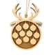 thumbnail image 2 of pstuiky Adornos navideños personalizados 2023. Personaliza tu nombre para decorar el árbol de Navidad. Puedes grabarlo o escribirlo con marcadores. Incluye cuerda., 2 of 2