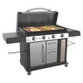 thumbnail image 2 of Blackstone 36 Inch 4 Burner Propane Flat Top Griddle Cooking Station with Cabinets, 2 of 11
