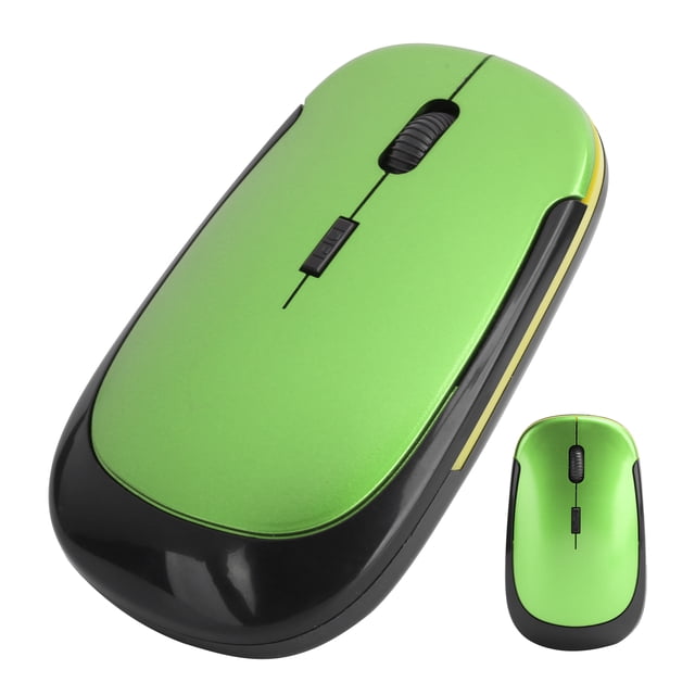 Rdeghly 2.4G Mouse,Optical Mouse,2.4G Wireless Mouse Adjustable Optical USB Receiver Notebook Computer Accessories 1600dpi