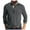 Gray, variant on Men Big and Tall Shirts Hvyesh Men's Casual Shirts Classic Long Sleeve Button Tshirts Regular Fit Solid Basic Golf Shirts