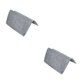 thumbnail image 2 of Wosthever Bolsa de almacenamiento para mesita de noche, bolsas de fieltro nórdico, saco para teléfono y tableta, suministro doméstico, Gris claro Pequeño 2piezas, 2 of 6