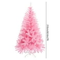 thumbnail image 3 of RKSTN 7.5FT 1,000 Tips Artificial Christmas Pine Tree Fake Xmas Spruce Trees Holiday Decoration with Metal Stand Easy Assembly for Outdoor and Indoor Decor - Pink, 3 of 6