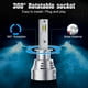 thumbnail image 4 of H1 LED Bulbs, 200% Super Bright Car LED Headlights 100W 6000K IP68 Waterproof Headlight Bulbs, Plug and Play, Pack of 2, 4 of 5