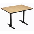 thumbnail image 1 of Pemberly Row 30" x 48" Standard Height Conference Table - Natural - Black T Base, 1 of 1