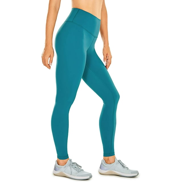 Women's Hugged Feeling Training Leggings 25/28 Inches - High Waist Compression Pants Tummy Control Workout Leggings