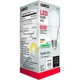 thumbnail image 2 of Satco 9.8w 120v A19 LED White E26 Medium Base 800 Lumens 4000k, 2 of 2