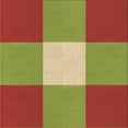 thumbnail image 1 of Ahgly Company Indoor Square Patterned Acid Green Area Rugs, 6' Square, 1 of 6