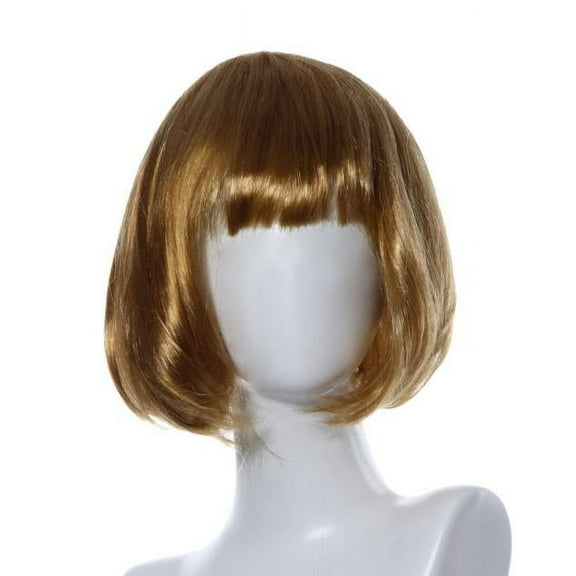Masquerade Short Straight Hair Wig with GD Roll Synthetic Bob Style