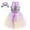 Purple, variant on FhsagQ Dress for Girls Toddler Girls Sleeveless Suspenders Dress Dance Party Princess Dresses Clothes Headband Set Princess Easter Dresses for Girls 4T Baptism Dresses for Girls 4T Blue 7-8 Years