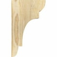 thumbnail image 3 of 4"W x 6"D x 10"H New Brighton Rough Sawn Corbel, Douglas Fir, 3 of 9