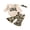 Khaki, variant on Cjfdfy Newborn Baby Firl Fall Outfit Daddy's Little Girl Print Long Sleeve Ruffle Romper Camouflage Bell Bottom Pants And Headband Set Little Baby Cute Hunting Fall Winter Outfit 0-18M