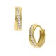 thumbnail image 1 of Bizzarro- Arracadas De Oro Amarillo 14K Con Zirconias, Modelo: SL12E0526AY-24 Bizzarro Aretes, 1 of 2
