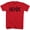 RED, variant on AC/DC Logo Red Adult T-Shirt