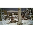 thumbnail image 2 of Tissot, James 18x12 White Modern Wood Framed Museum Art Print Titled - Sitting Down They Watched Him There, 2 of 4
