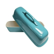 Sassafras Superstone Covered Baker | Aquamarine Glaze