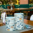 thumbnail image 3 of Yayeee Flameless Candles with Remote Flickering Battery Operated Multi Color Changing, Acorn Leaves Pattern, 3 of 7